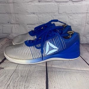 Reebok Men's CROSSFIT Nano 7.0 Cross-Trainer Shoe, Vital Blue/White, 9 M US